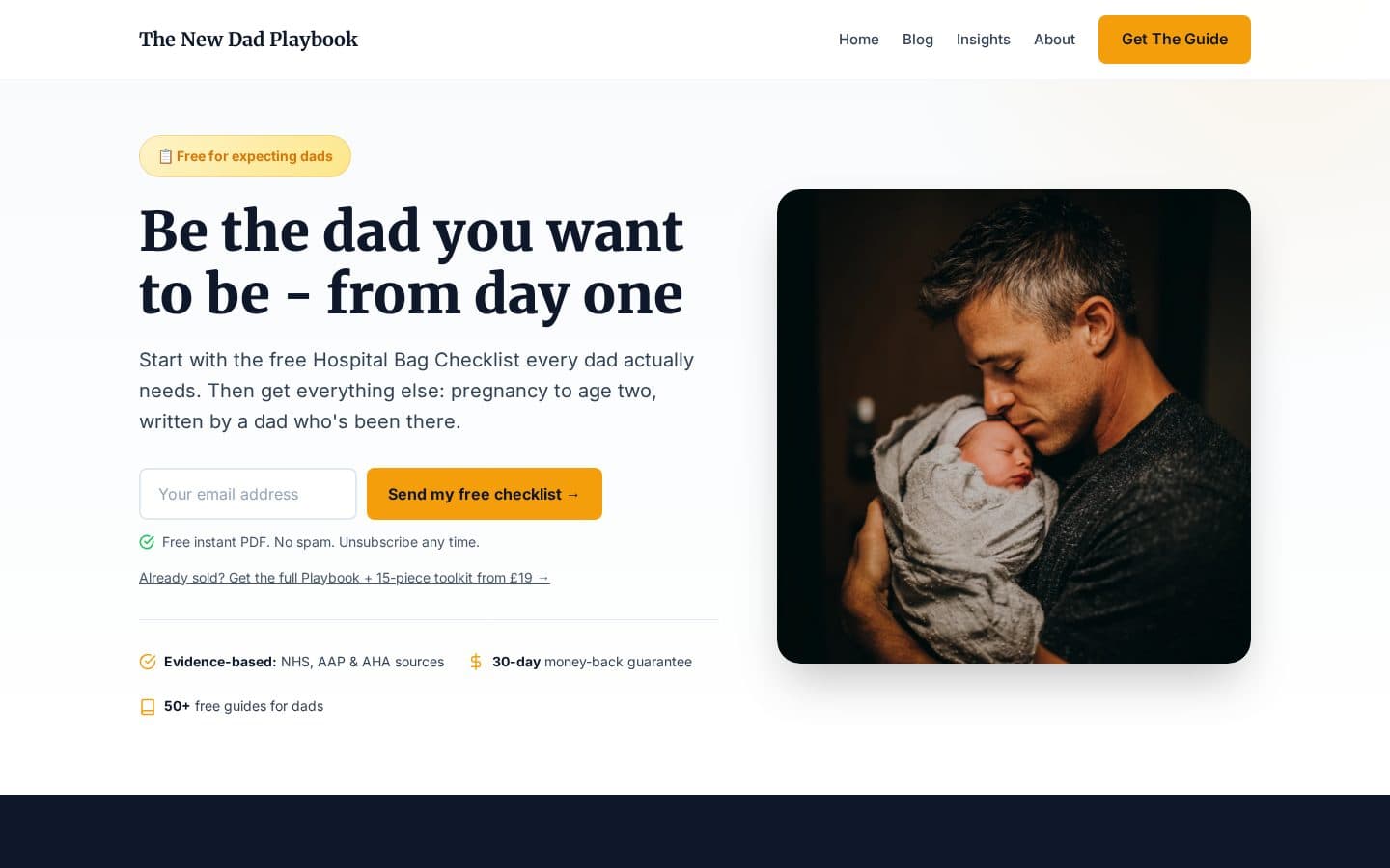 The New Dad Playbook screenshot